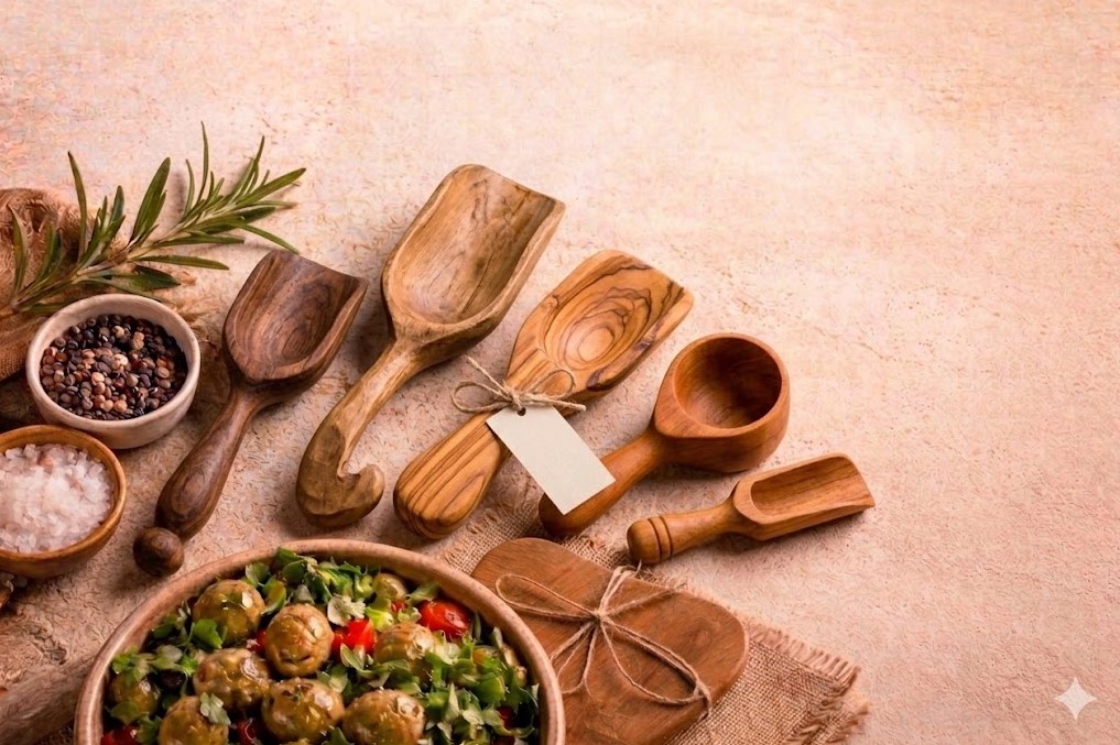 Wooden Scoops