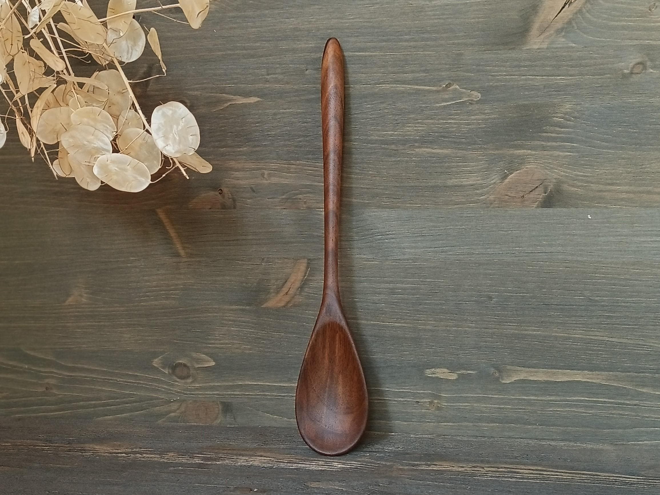 Universal Wooden Cooking Spoon – Handcrafted Walnut Wood